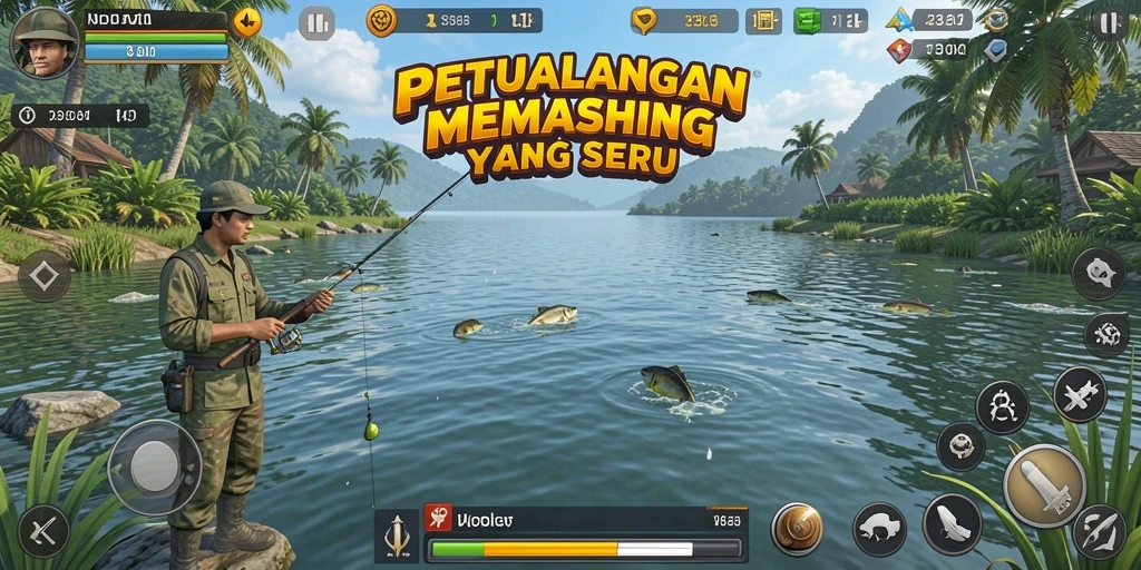 Tangkapan ikan yang menakjubkan dalam gameplay 33L.