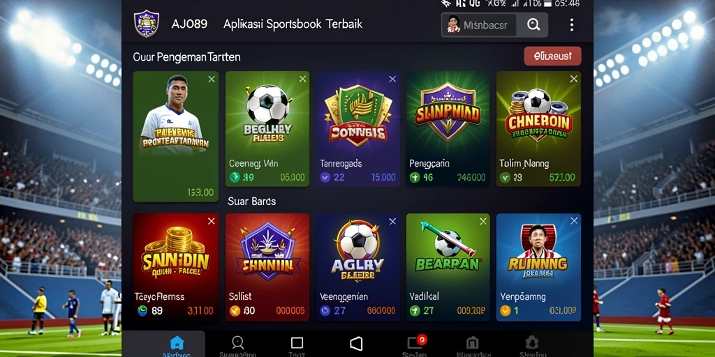 Screenshot utama AJO89 menampilkan momen taruhan yang mendebarkan.