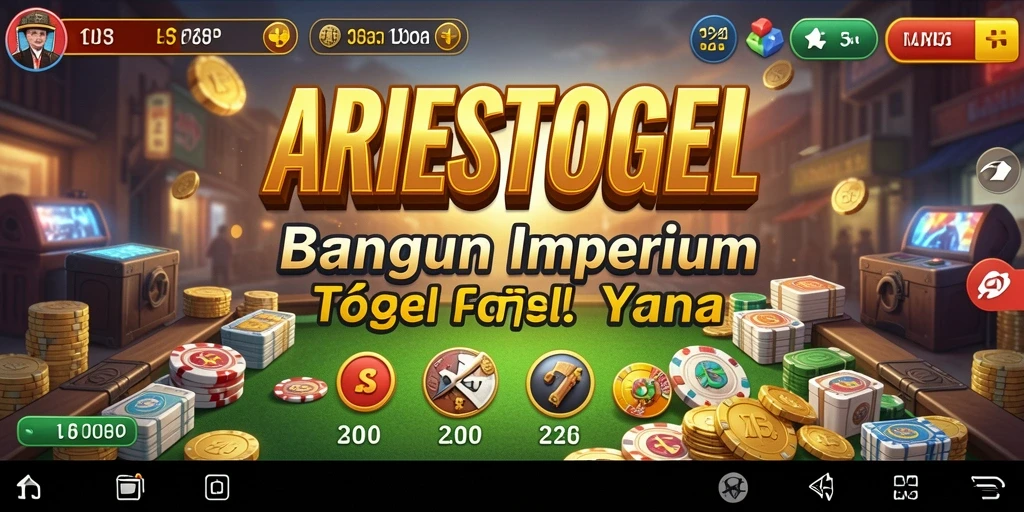 Tampilan gameplay menarik dari ARIESTOGEL yang penuh strategi.