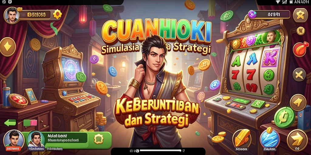 Screenshot CUANHOKI menampilkan gameplay mendebarkan dengan misi yang menantang.