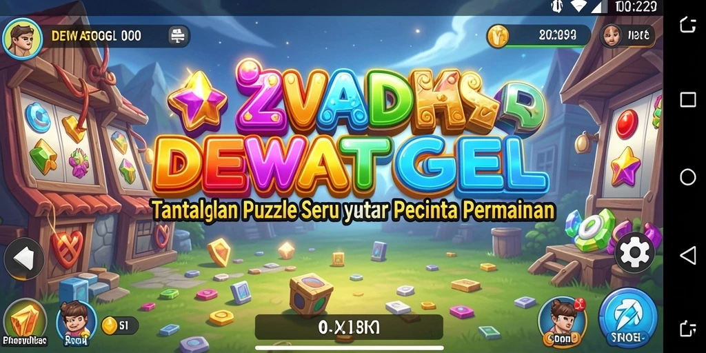 Tampilan gameplay DEWATOGEL yang menantang dan menarik.