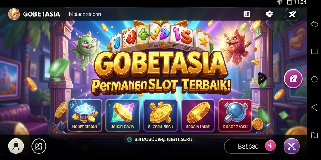 Tampilan gameplay menarik dari GOBETASIA yang memikat.