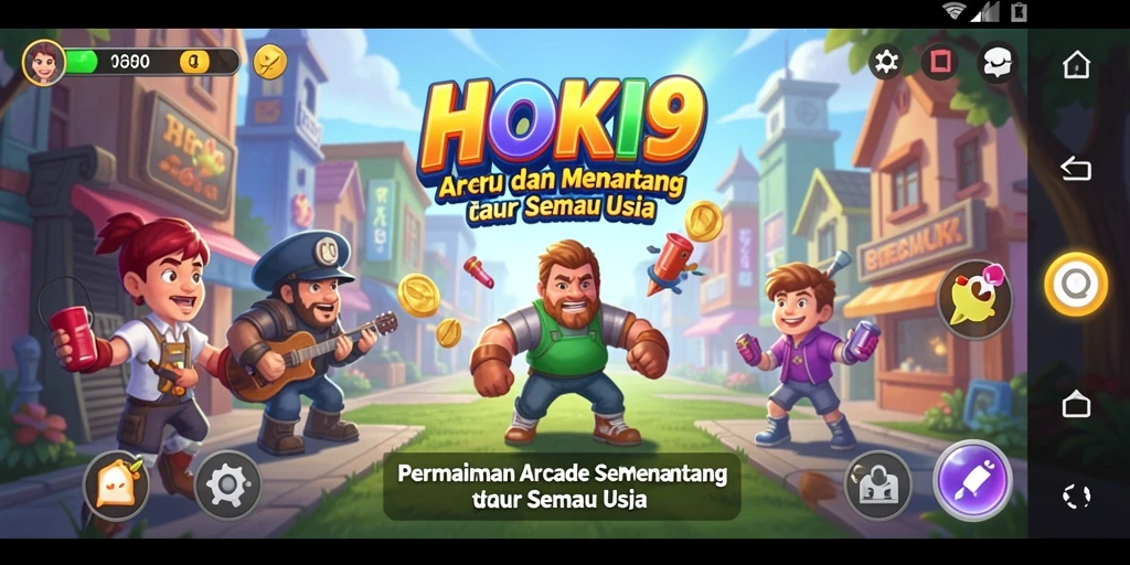 Screenshot HOKI9 menampilkan aksi gameplay seru dan penuh warna.