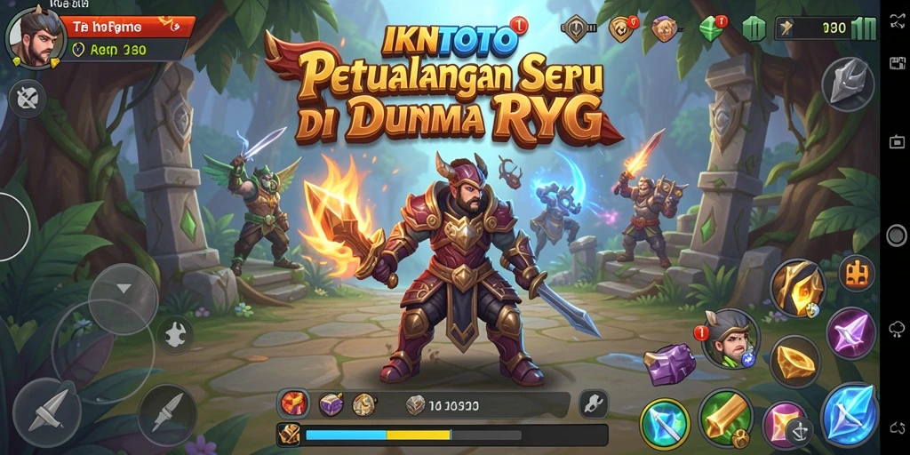 Tampilan gameplay seru di IKNTOTO dengan grafik menawan dan karakter yang beraksi.