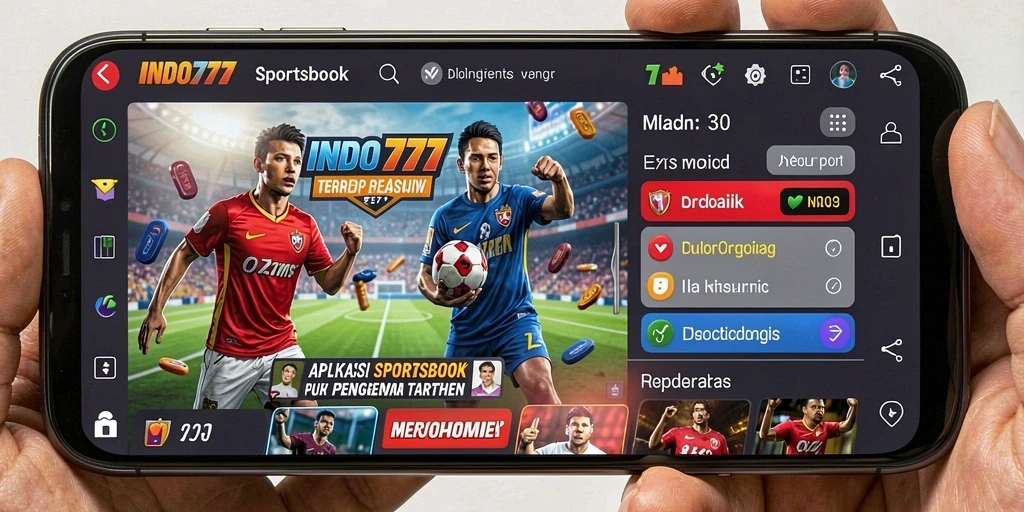 Tampilan menarik dari gameplay Sportsbook INDO777.