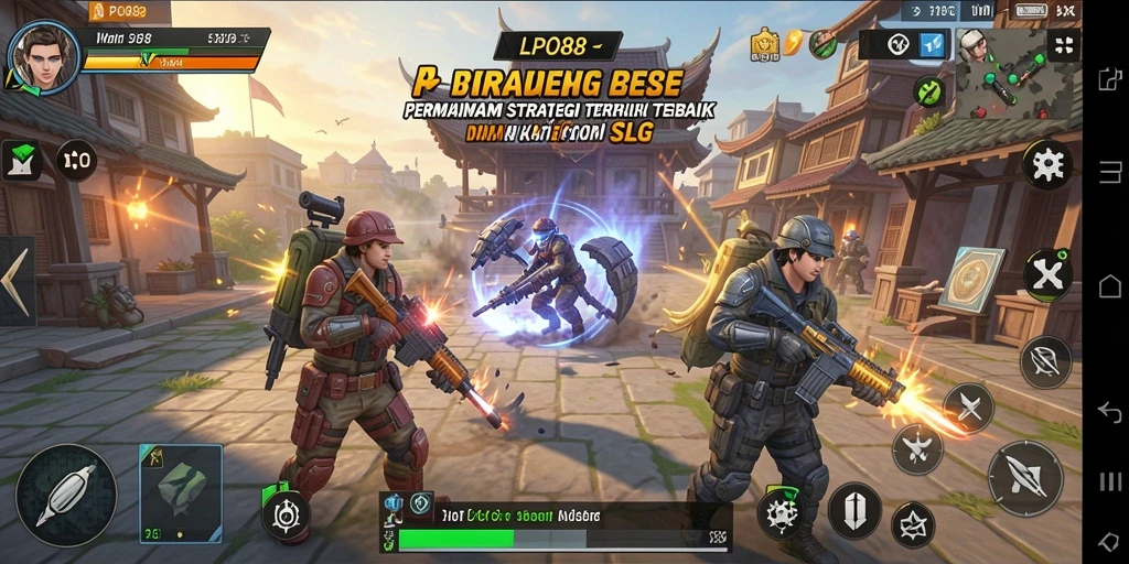 Tampilan gameplay LPO88 yang mendebarkan dalam aksi strategi.