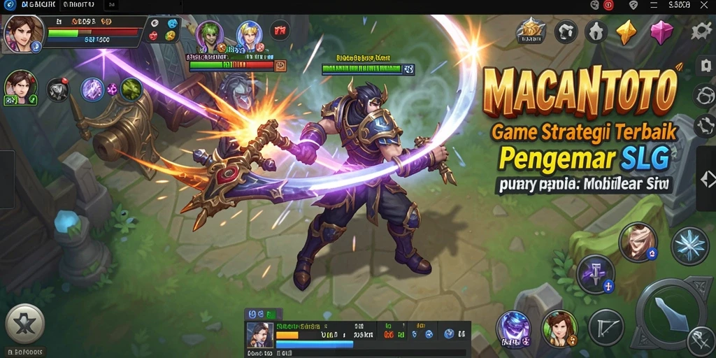Tampilan gameplay <strong>MACANTOTO</strong> yang memukau dengan strategi yang mendalam.