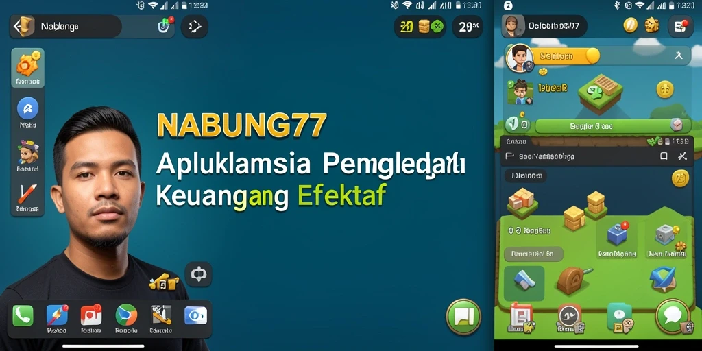 Tampilan antarmuka NABUNG77 yang sederhana dan fungsional.