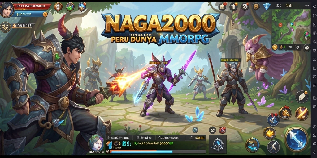 Tampilan gameplay epik dari NAGA2000 dengan aksi seru.