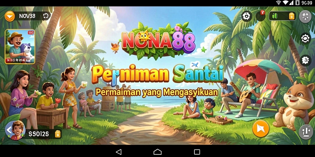Tampilan utama gameplay NONA88 yang menawan dan menarik.