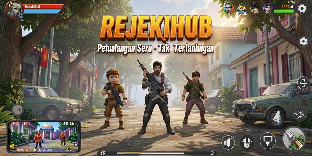 Tampilan gameplay seru di REJEKIHUB yang penuh tantangan.