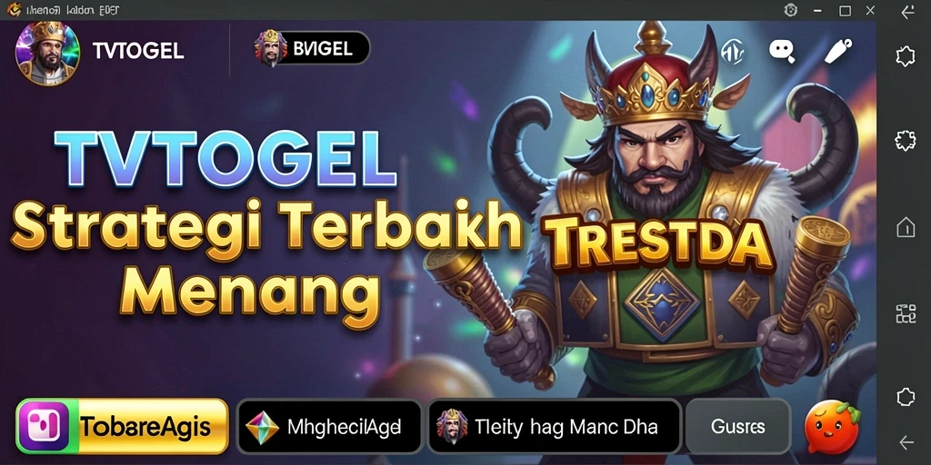 Tampilan gameplay strategi seru di TVTOGEL.