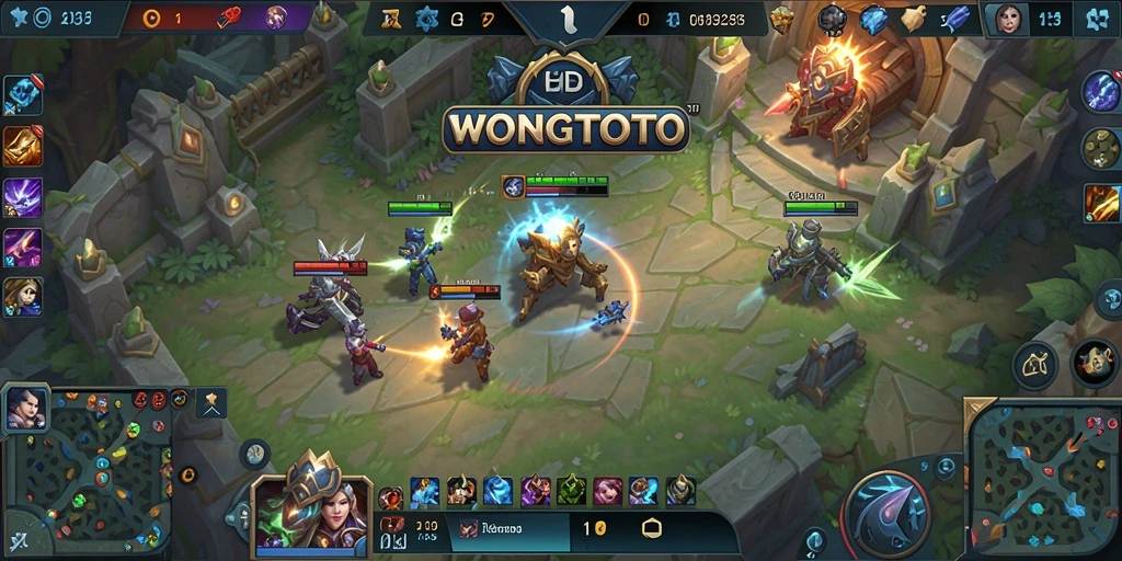 Tampilan gameplay WONGTOTO yang menegangkan dengan aksi seru.