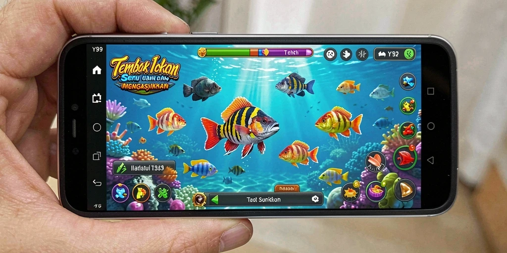 Gameplay seru Y89 dengan aksi menembak ikan yang mendebarkan.