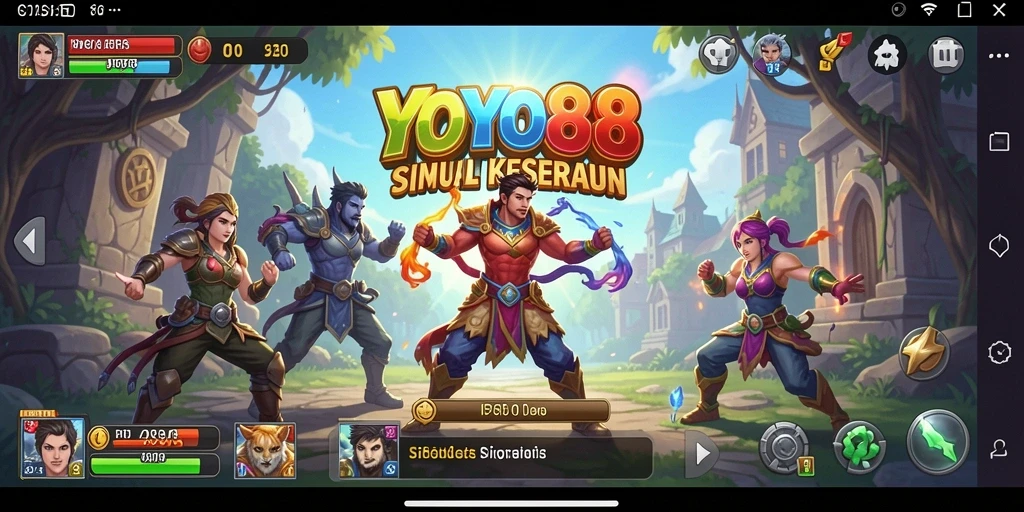 Tampilan gameplay seru dalam simulasi kehidupan virtual.